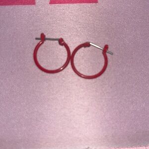 Red hoops